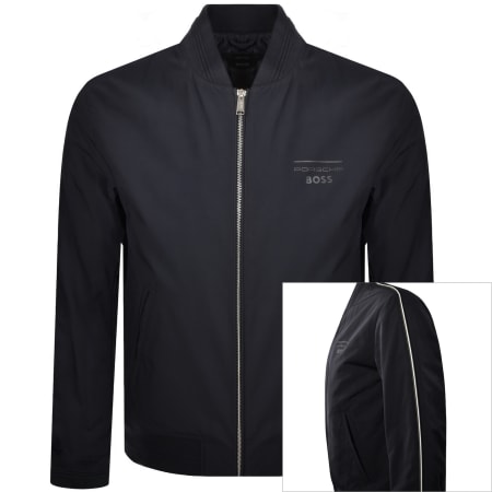 BOSS P Olson Padded Shirt Jacket Navy | Mainline Menswear BOSS P Olson Padded Shirt Jacket Navy | Mainline Menswear